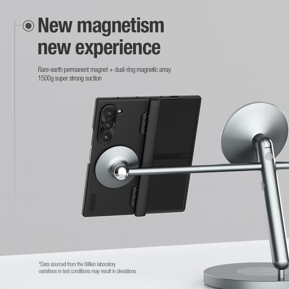 Zadní kryt Nillkin Super Frosted FOLD Magnetic pro Samsung Galaxy Z Fold 6 Black - náhled 4