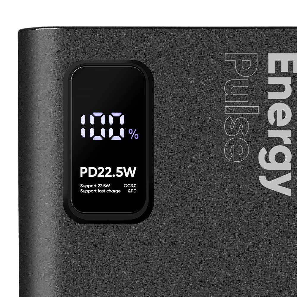 Powerbanka OBAL:ME EnergyPulse 30000mAh 22.5W černá - náhled 4