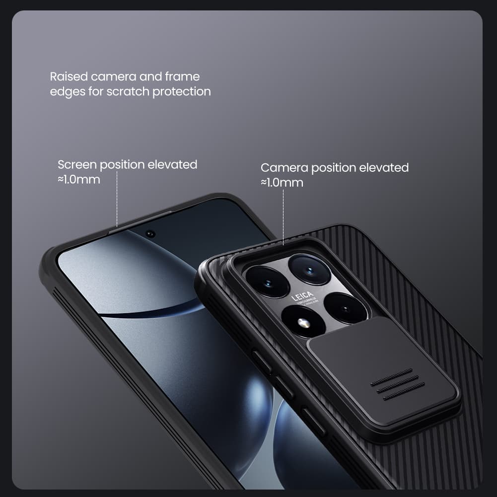 Zadní kryt Nillkin CamShield PRO pro Xiaomi 14T Black - náhled 4