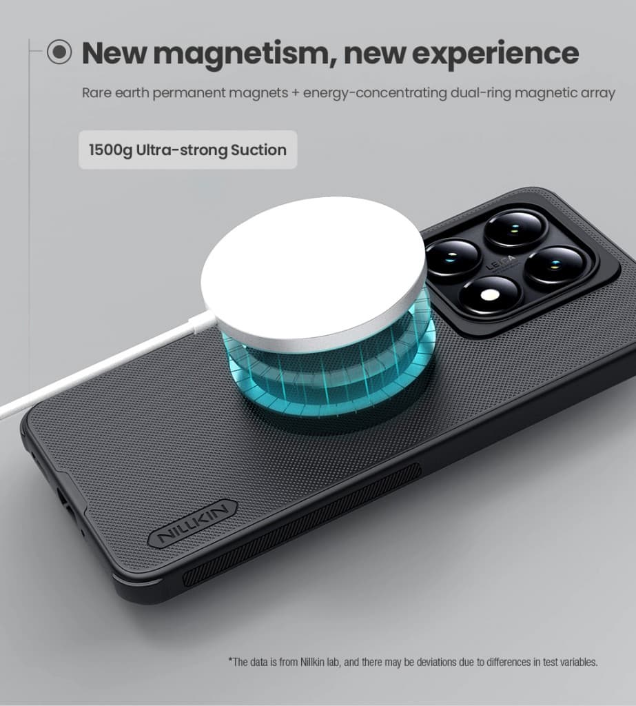 Zadní kryt Nillkin Super Frosted PRO Magnetic pro Xiaomi 14T Pro Black - náhled 4