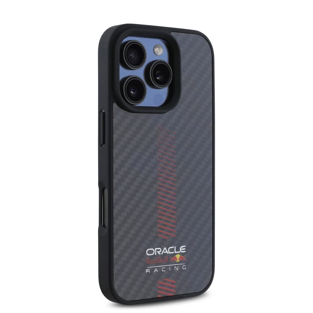 Zadní kryt Red Bull Carbon Powerbar MagSafe pro iPhone 16 Pro Max Black - náhled 4