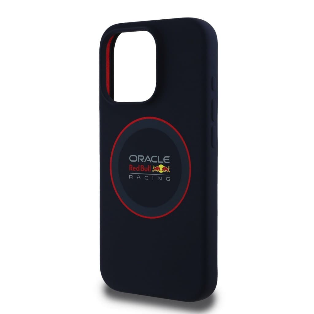 Zadní kryt Red Bull Silicone Red Ring MagSafe pro iPhone 16 Pro Max Navy - náhled 4