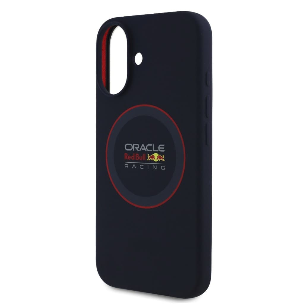Zadní kryt Red Bull Silicone Red Ring MagSafe pro iPhone 16 Plus Navy - náhled 4