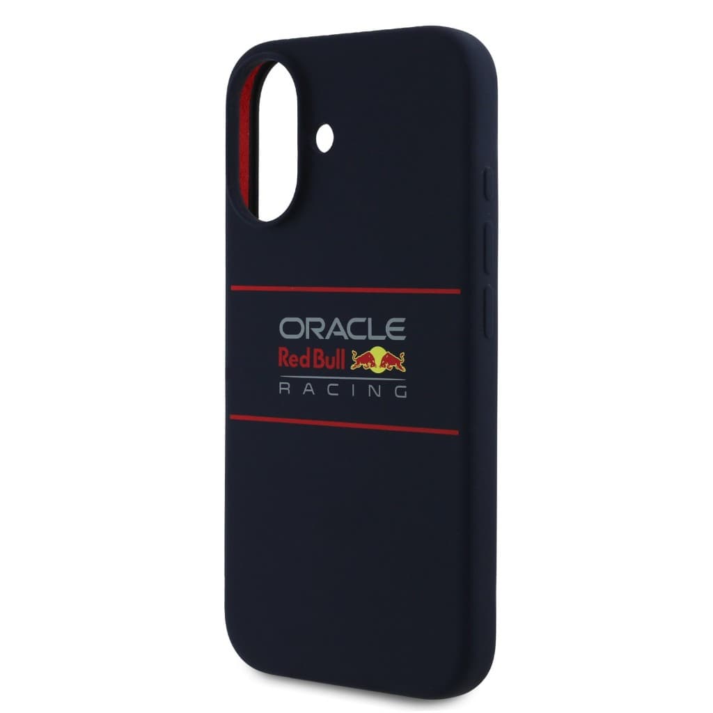 Zadní kryt Red Bull Silicone Horizontal Logo MagSafe pro iPhone 16 Plus Navy - náhled 4