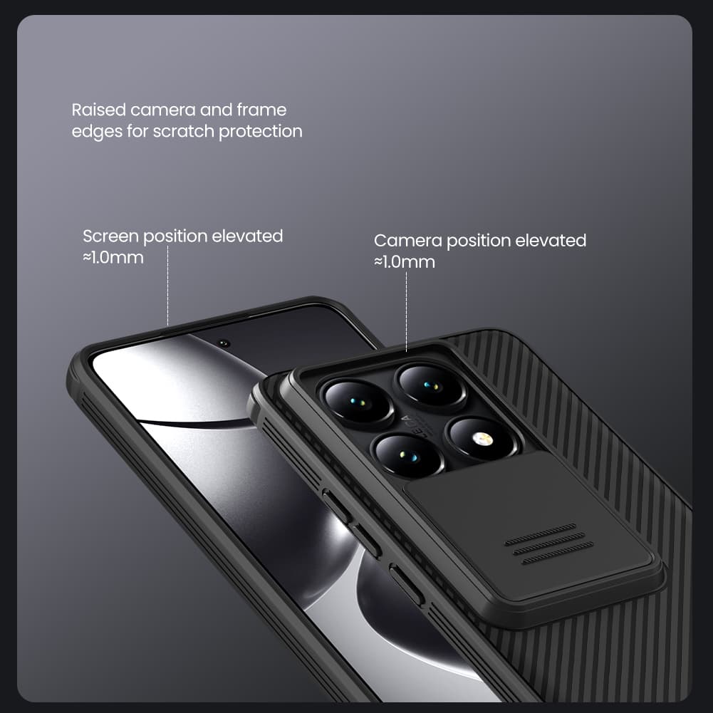 Zadní kryt Nillkin CamShield PRO pro Xiaomi 14T Pro Black - náhled 4