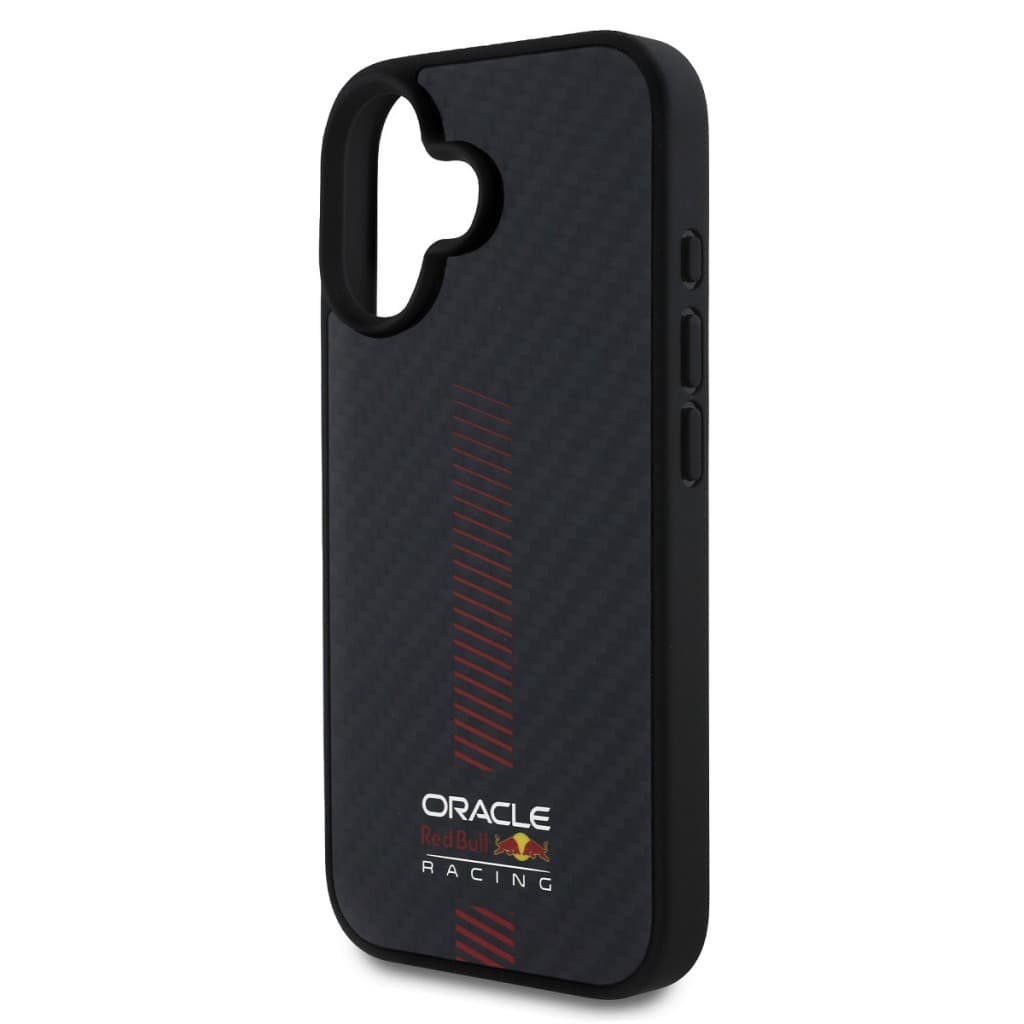 Zadní kryt Red Bull Carbon Powerbar MagSafe pro iPhone 16 Plus Black - náhled 4