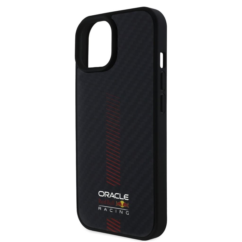 Zadní kryt Red Bull Carbon Powerbar MagSafe pro iPhone 15 Black - náhled 4