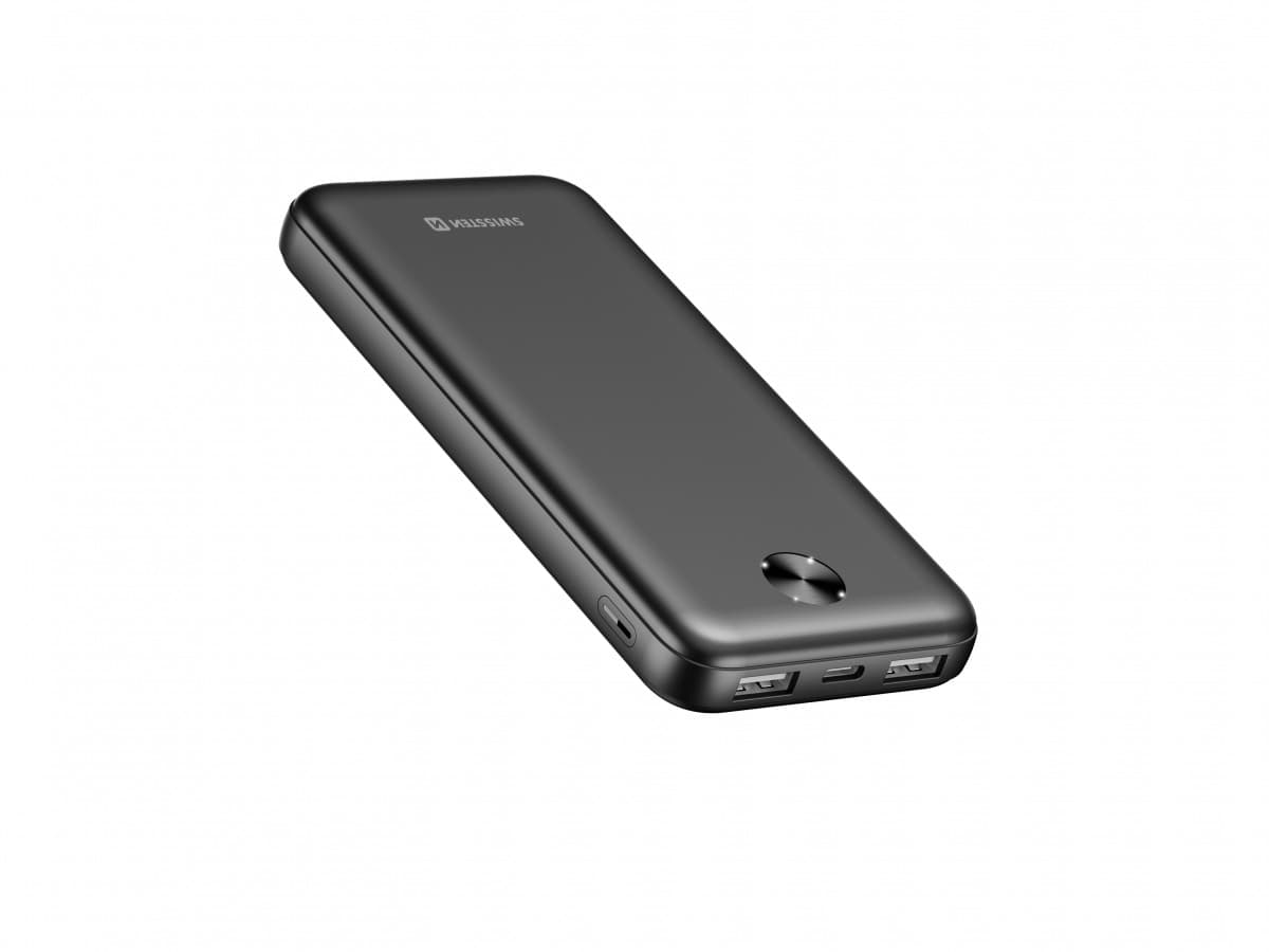 Powerbank Swissten 10000 mAh Worx Pro černá - náhled 4
