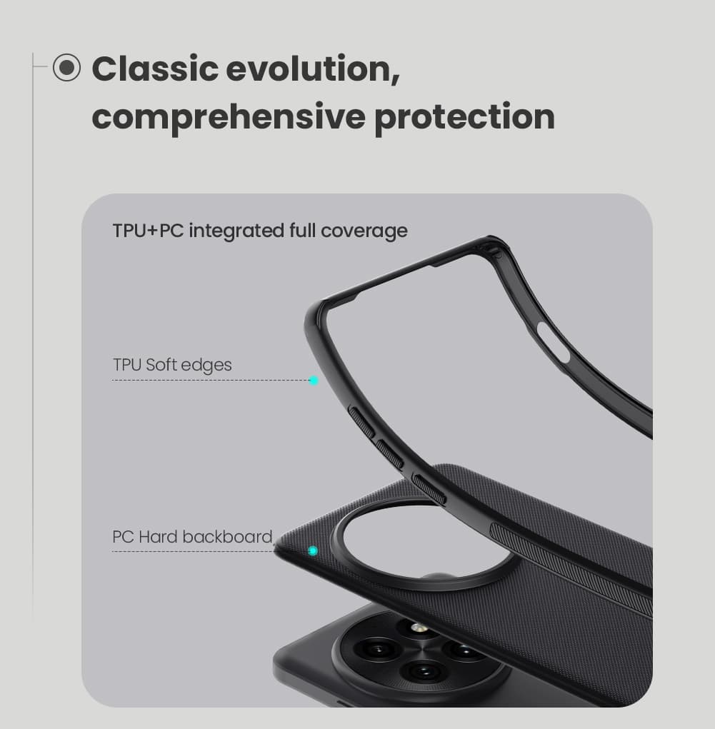 Zadní kryt Nillkin Super Frosted PRO pro OnePlus 13 Black - náhled 4