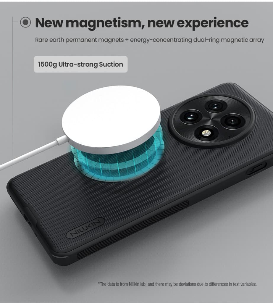 Zadní kryt Nillkin Super Frosted PRO Magnetic pro OnePlus 13 Black - náhled 4