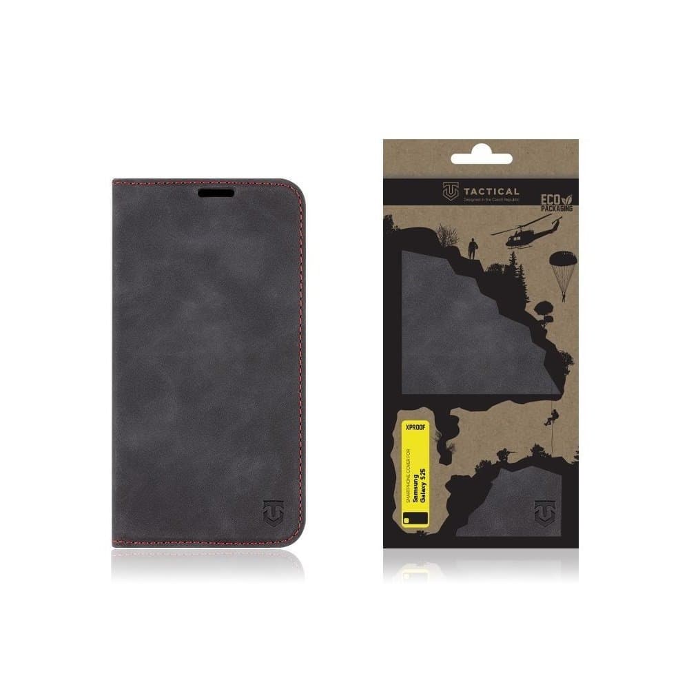 Knížkové pouzdro Tactical Xproof pro Samsung Galaxy S25 Black Hawk - náhled 4