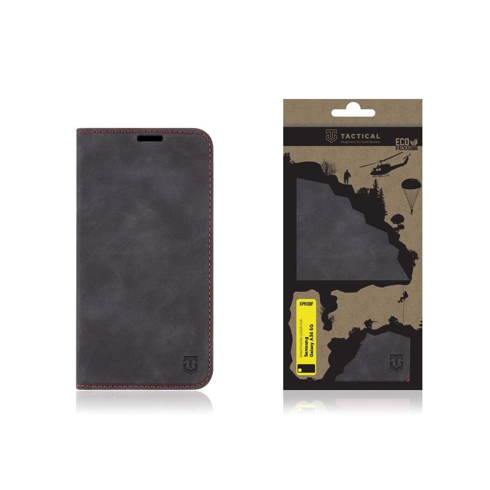 Knížkové pouzdro Tactical Xproof pro Samsung Galaxy A36 5G Black Hawk - náhled 4