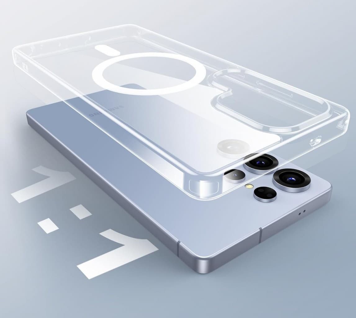 Zadní kryt Swissten Clear Jelly Magstick pro Samsung S25 Ultra průhledný - náhled 4
