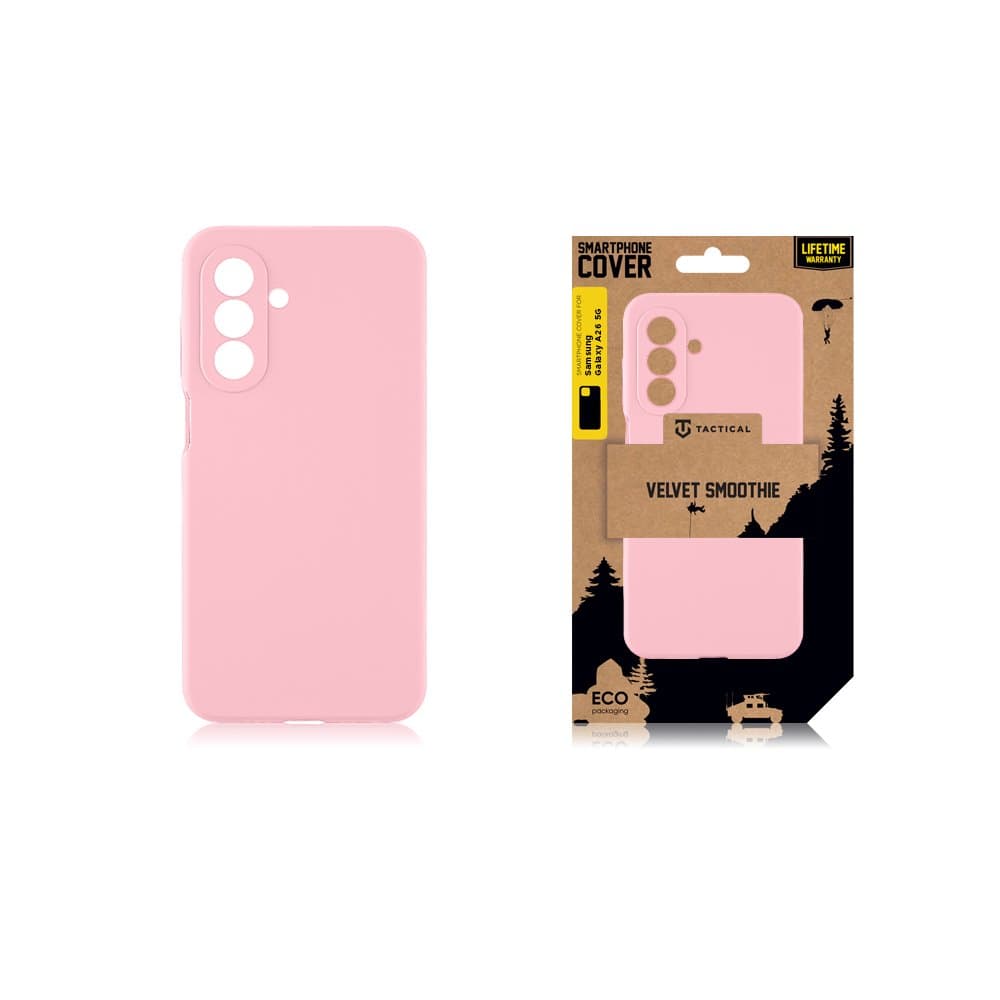 Zadní kryt Tactical Velvet Smoothie pro Samsung Galaxy A26 5G Pink Panther - náhled 4
