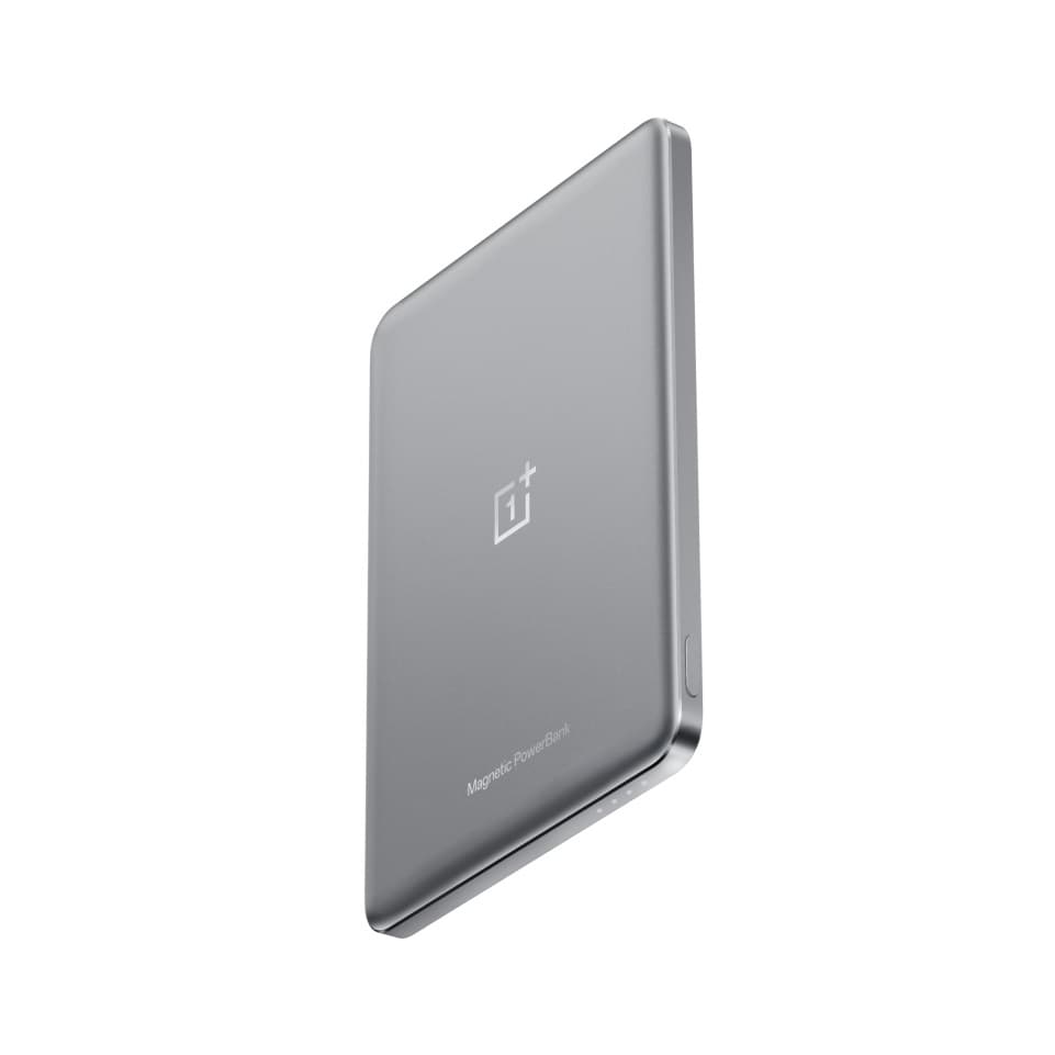Magnetická powerbanka OnePlus Slim 5000mAh Silver Grey - náhled 4