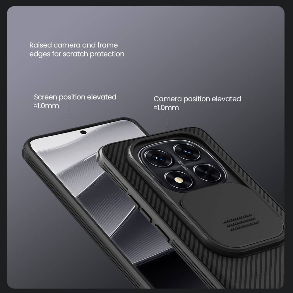 Zadní kryt Nillkin CamShield PRO pro Xiaomi Redmi Note 14 Pro+ 5G Black - náhled 4