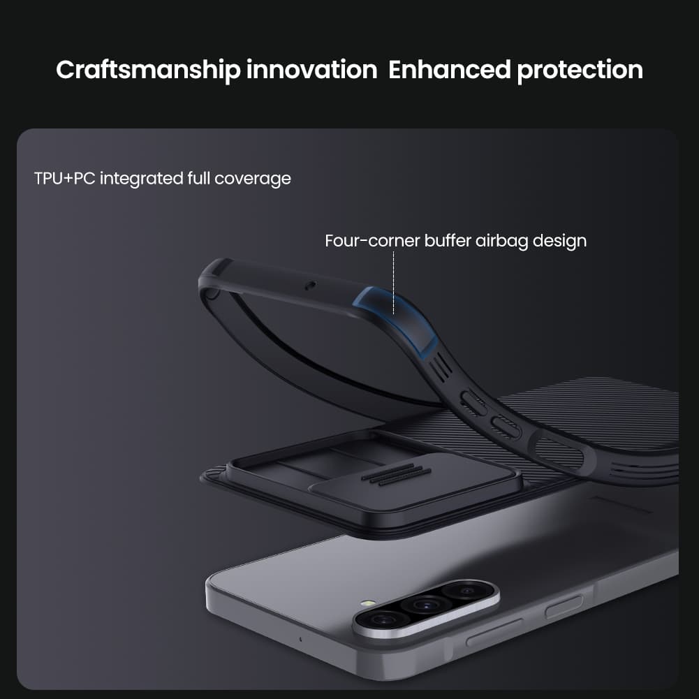 Zadní kryt Nillkin CamShield PRO Magnetic pro Samsung Galaxy A26 5G Black - náhled 4