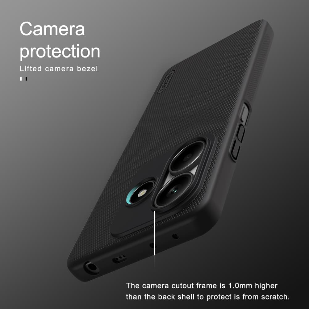 Zadní kryt Nillkin Super Frosted pro Xiaomi Redmi Note 14 5G Peacock Blue - náhled 4