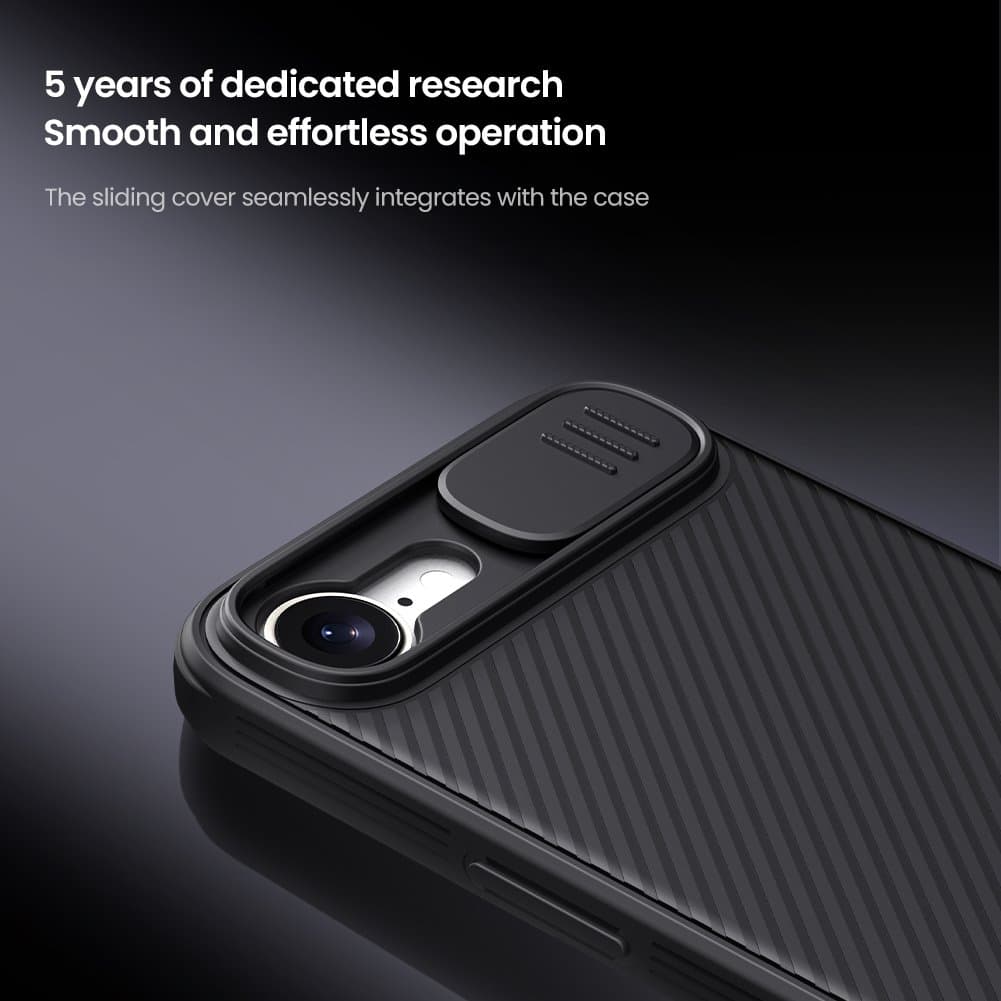 Zadní kryt Nillkin CamShield PRO Magnetic pro Apple iPhone 16e Black - náhled 4