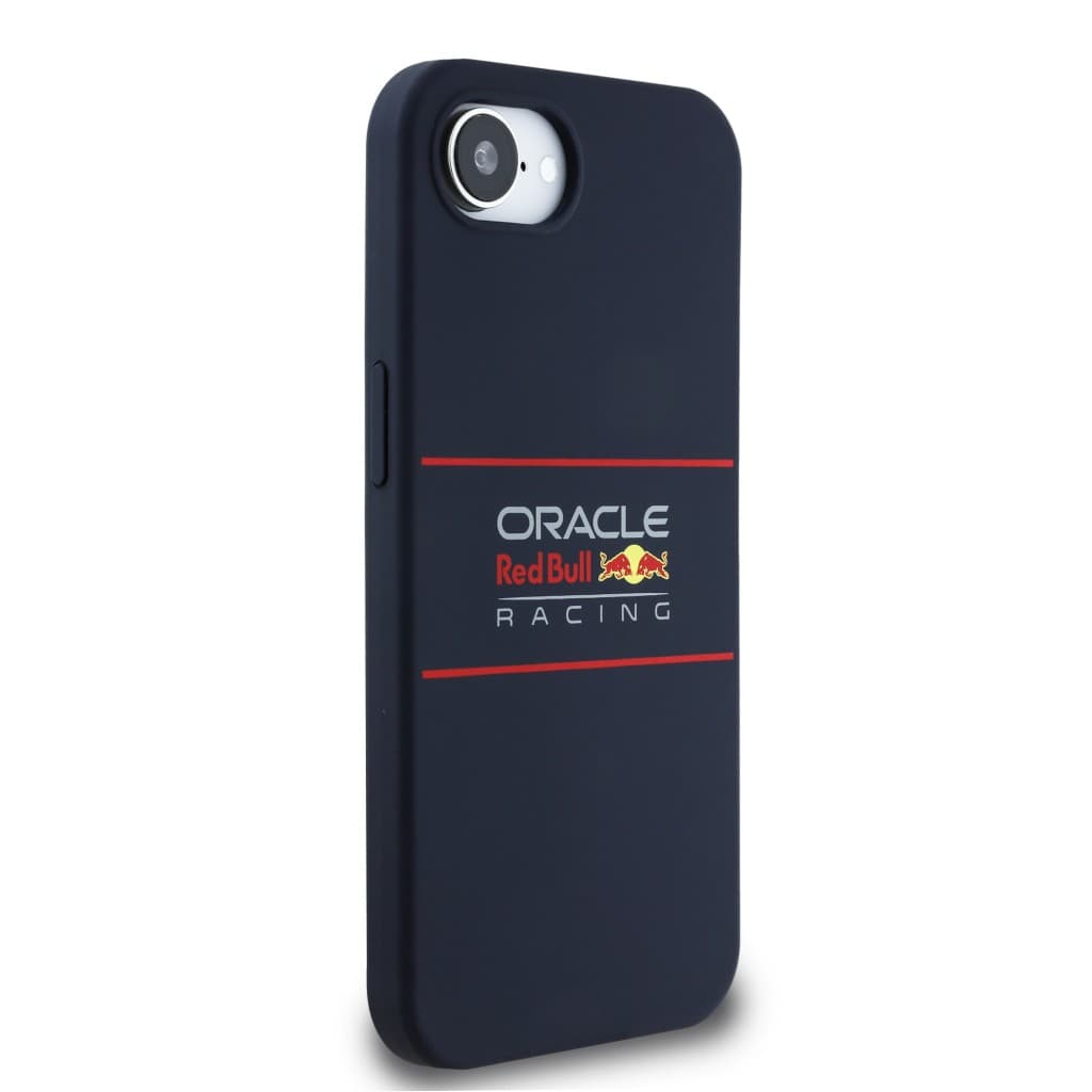 Zadní kryt Red Bull Silicone Horizontal Logo MagSafe pro iPhone 16e Navy - náhled 4