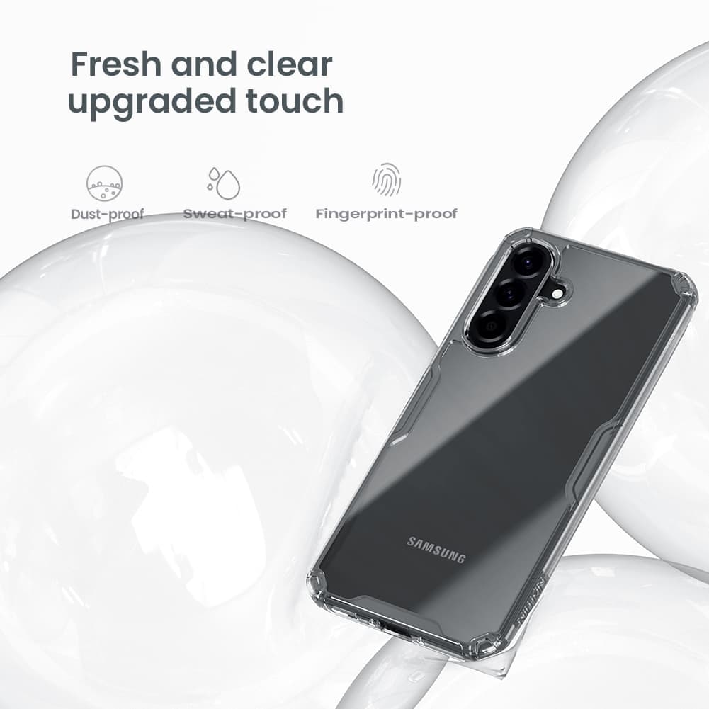Zadní kryt Nillkin Nature TPU PRO pro Samsung Galaxy A56 5G Transparent - náhled 4