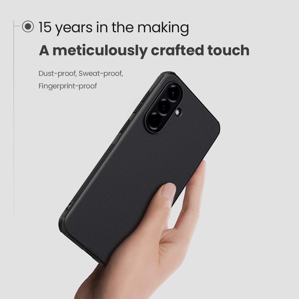 Zadní kryt Nillkin Super Frosted PRO Magnetic pro Samsung Galaxy A56 5G Black - náhled 4