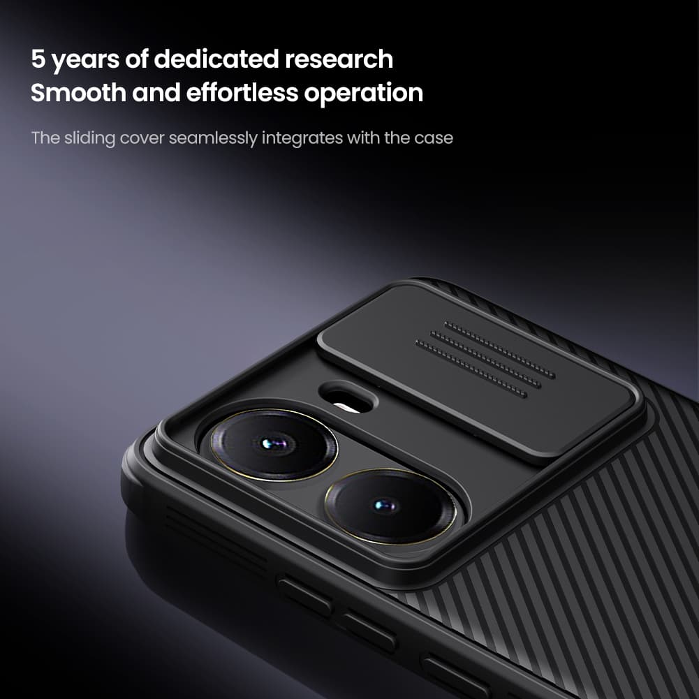 Zadní kryt Nillkin CamShield PRO Magnetic pro Poco X7 Pro 5G Black - náhled 4