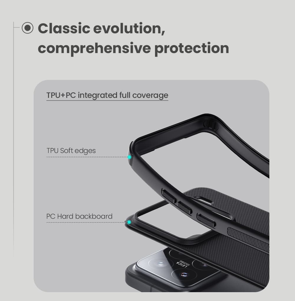 Zadní kryt Nillkin Super Frosted PRO pro Xiaomi 15 Black - náhled 4