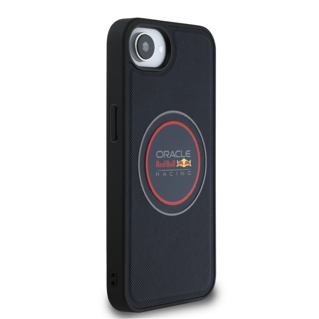 Zadní kryt Red Bull PU Leather Red Ring MagSafe pro iPhone 16e Navy - náhled 4