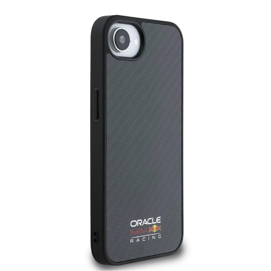 Zadní kryt Red Bull Carbon Shiny Logo MagSafe pro iPhone 16e Black - náhled 4