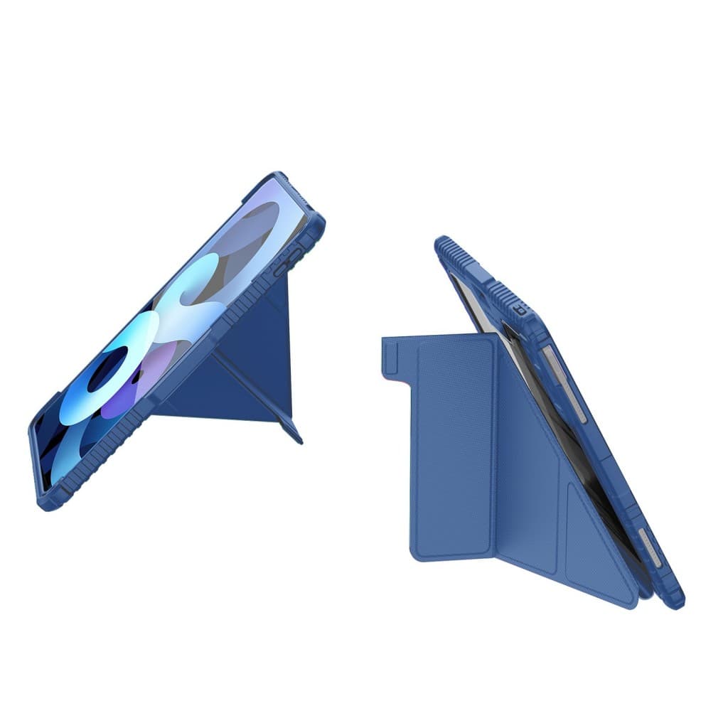 Pouzdro Nillkin Bumper PRO Protective Stand Multi-angle pro iPad Pro 12.9 2020/2021/2022/ Air 13 2024/2025 Sapphire Blue - náhled 4
