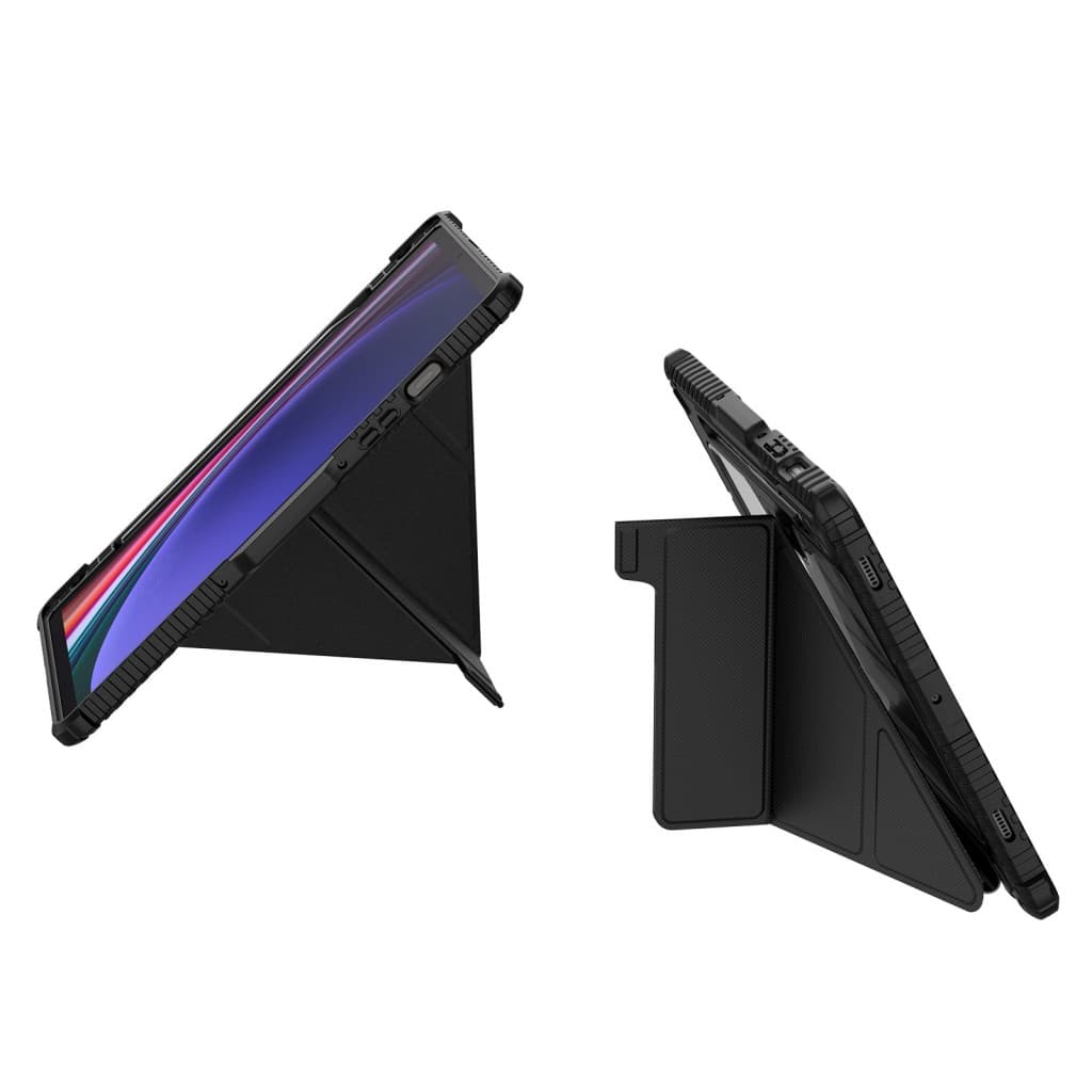 Pouzdro Nillkin Bumper PRO Protective Stand Multi-angle pro Samsung Galaxy Tab S10 FE Black - náhled 4