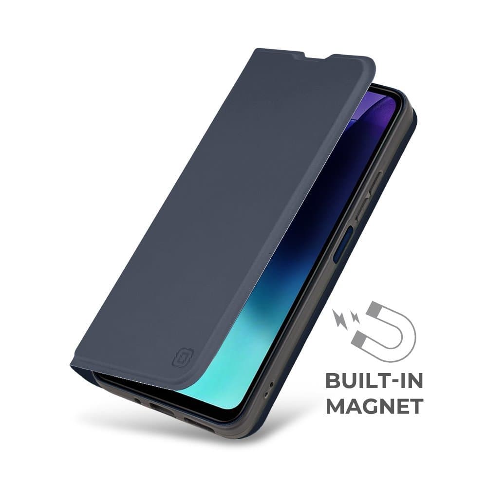 Knížkové pouzdro OBAL:ME SmoothTouch pro Xiaomi Redmi A5 Dark Blue - náhled 4