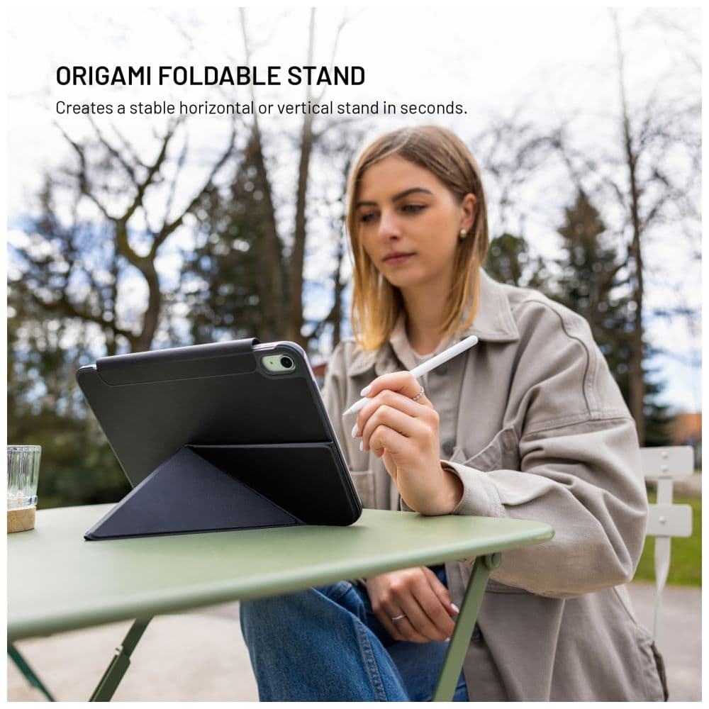 Pouzdro FIXED Trinity Case pro Apple iPad Pro 11" M4 (2024) se stojánkem, černé - náhled 4