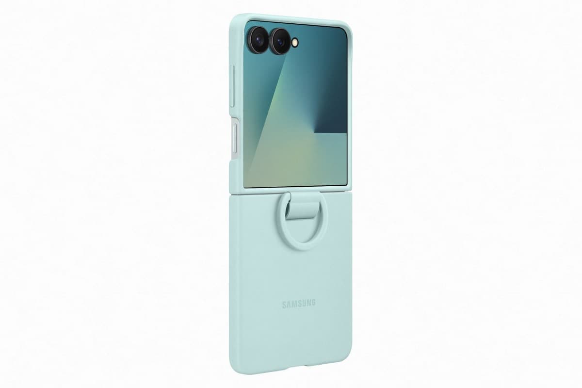 Zadní kryt EF-PF766TME Samsung s Kroužkem pro Galaxy Z Flip 7 Mint - náhled 4