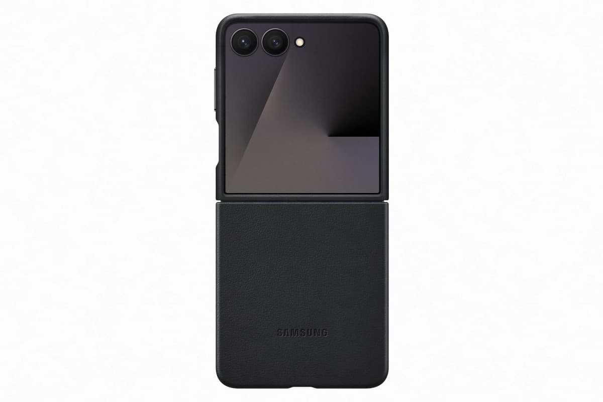 Zadní kryt EF-VF766PBE Samsung KindSuit pro Galaxy Z Flip 7 Black - náhled 4