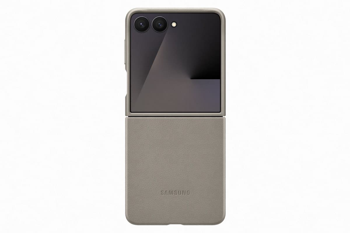 Zadní kryt EF-VF766PJE Samsung KindSuit pro Galaxy Z Flip 7 Taupe - náhled 4