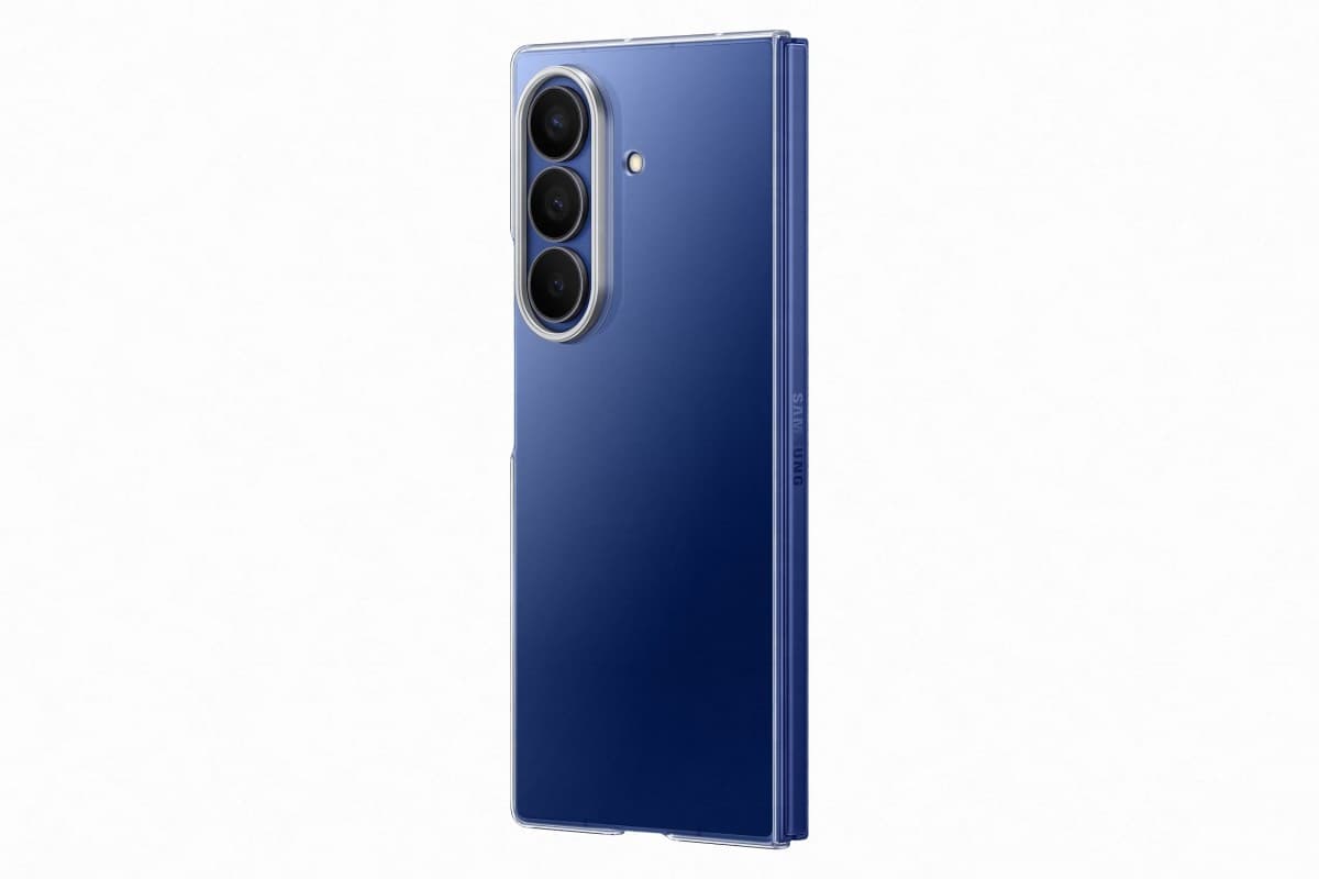 Zadní kryt EF-AF966CTE Samsung Clear pro Galaxy Z Fold 7 Transparent - náhled 4