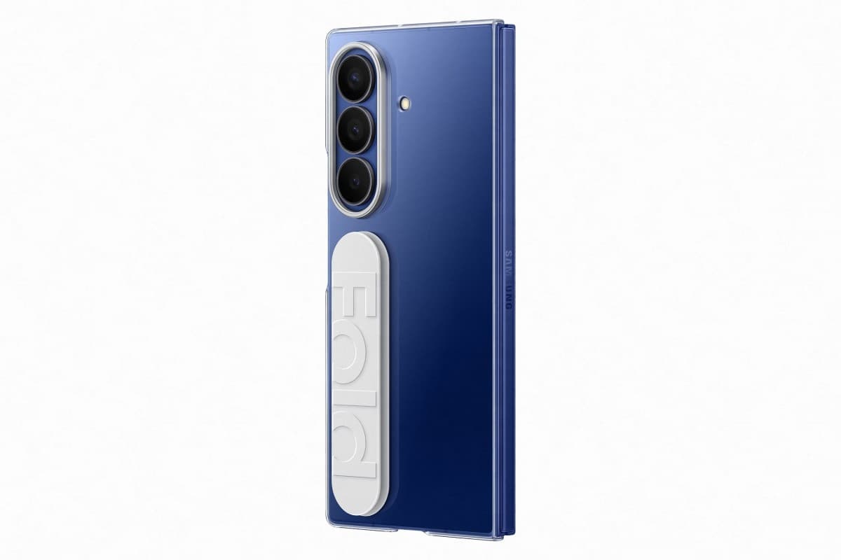 Zadní kryt EF-QF966CTE Samsung Clear Grip pro Galaxy Z Fold 7 Transparent - náhled 4