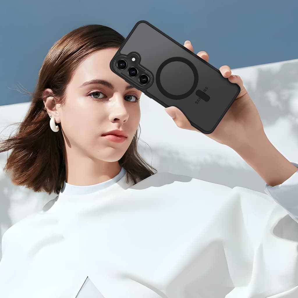 Zadní kryt Swissten Magstick Flex pro Samsung Galaxy S26 Plus černý - náhled 4