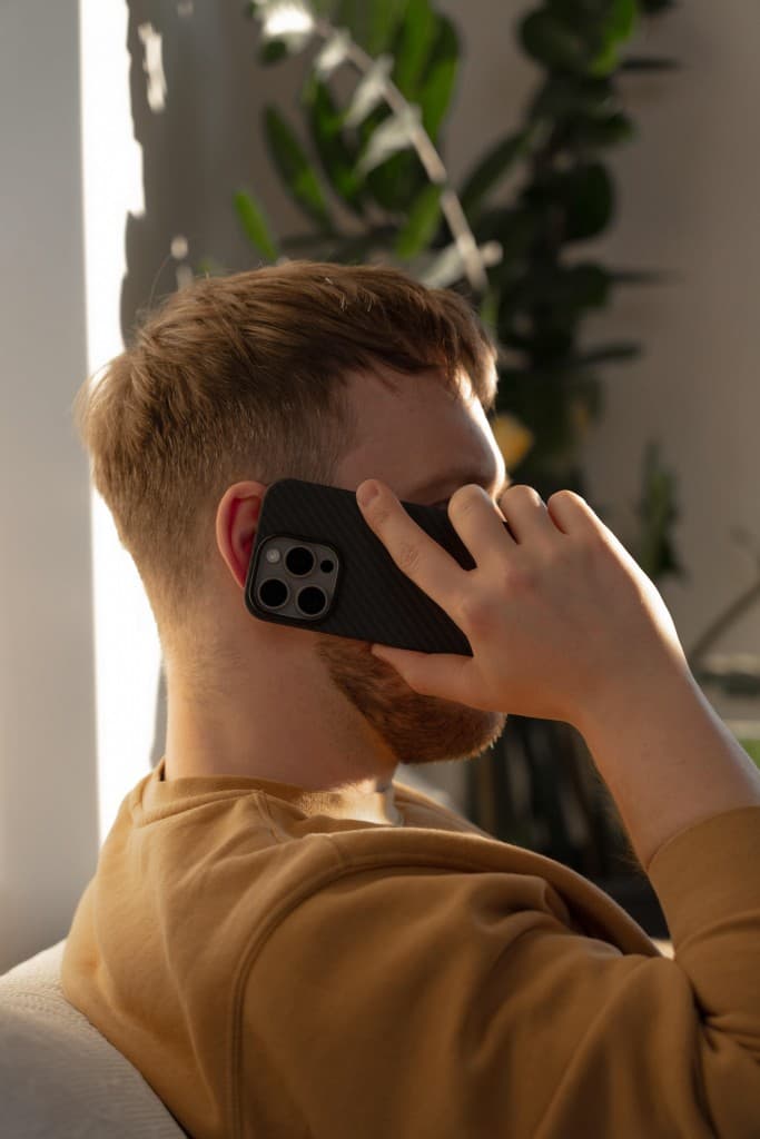 Zadní kryt Swissten Magcarbon pro Apple iPhone 17 Air černý - náhled 4