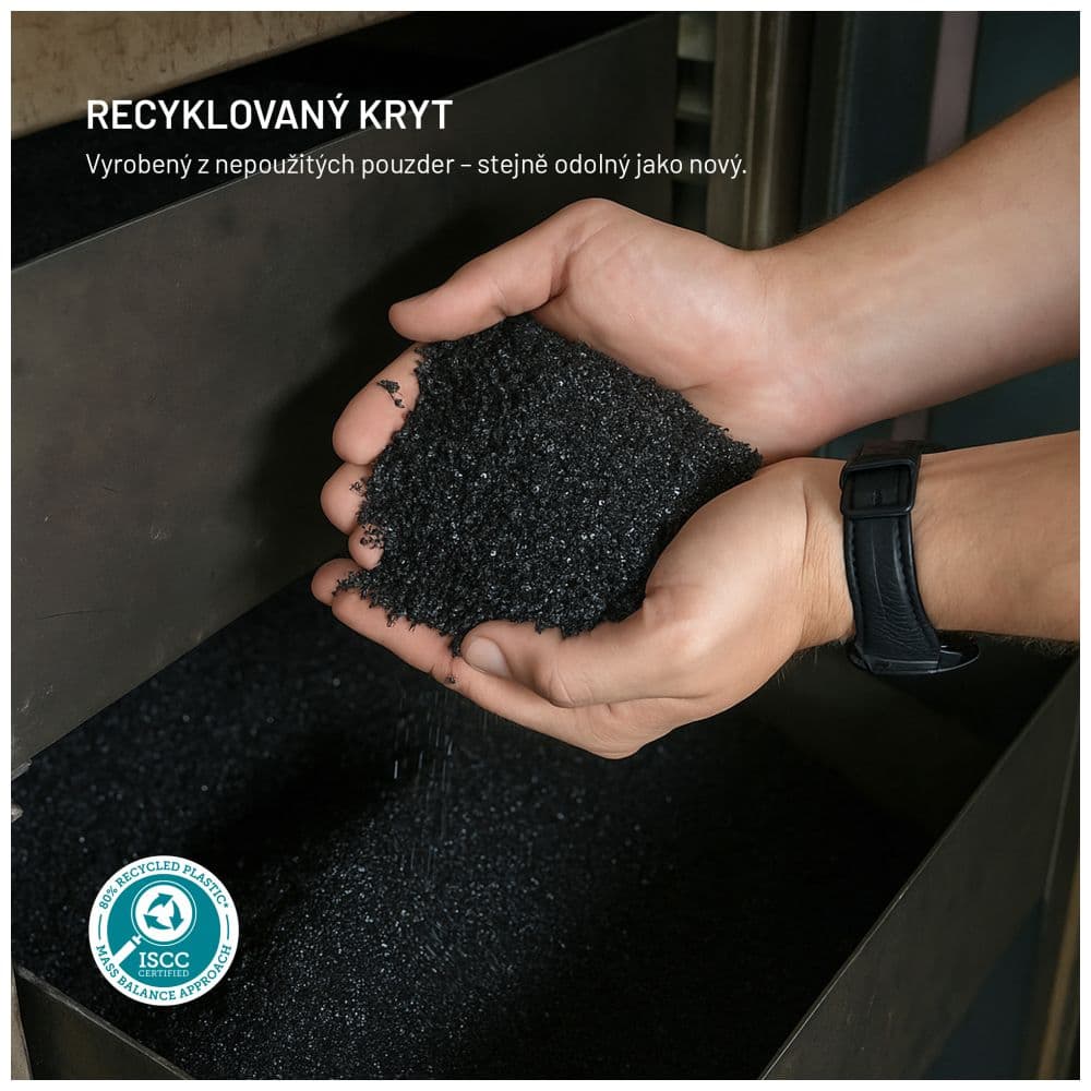 TPU gelový kryt FIXED ReStory pro Apple iPhone 13, černý - náhled 4