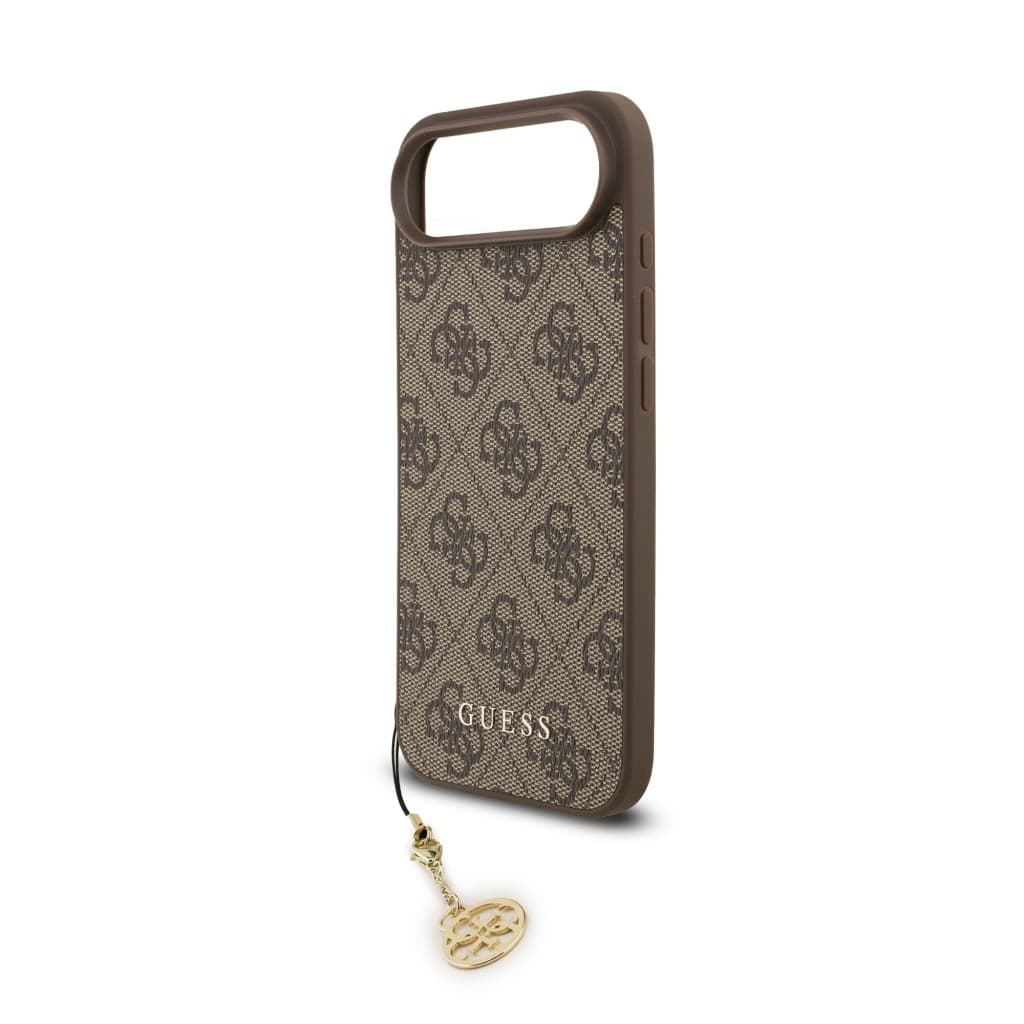 Zadní kryt Guess 4G Charm pro iPhone 17 Air Tone on Tone Brown - náhled 4