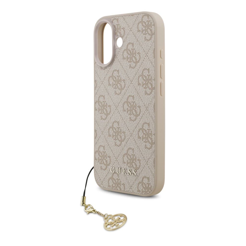 Zadní kryt Guess 4G Charm pro iPhone 17 Tone on Tone Pink - náhled 4