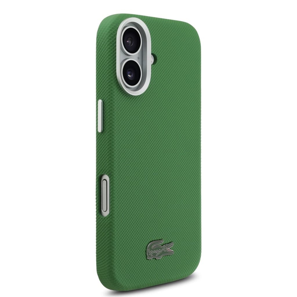 Zadní kryt Lacoste Iconic Petit Pique Metal Logo MagSafe pro iPhone 17 Green - náhled 4