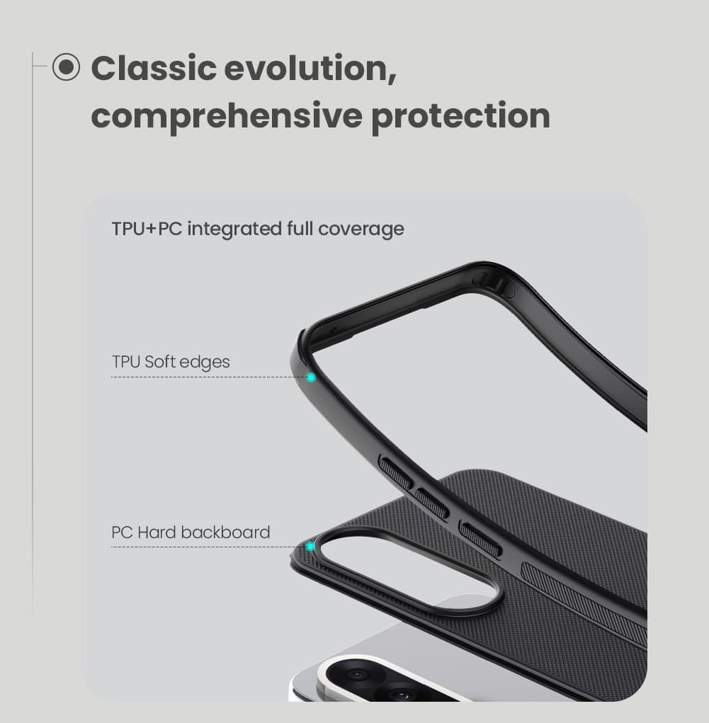 Zadní kryt Nillkin Super Frosted PRO pro OnePlus Nord 5 5G Black - náhled 4