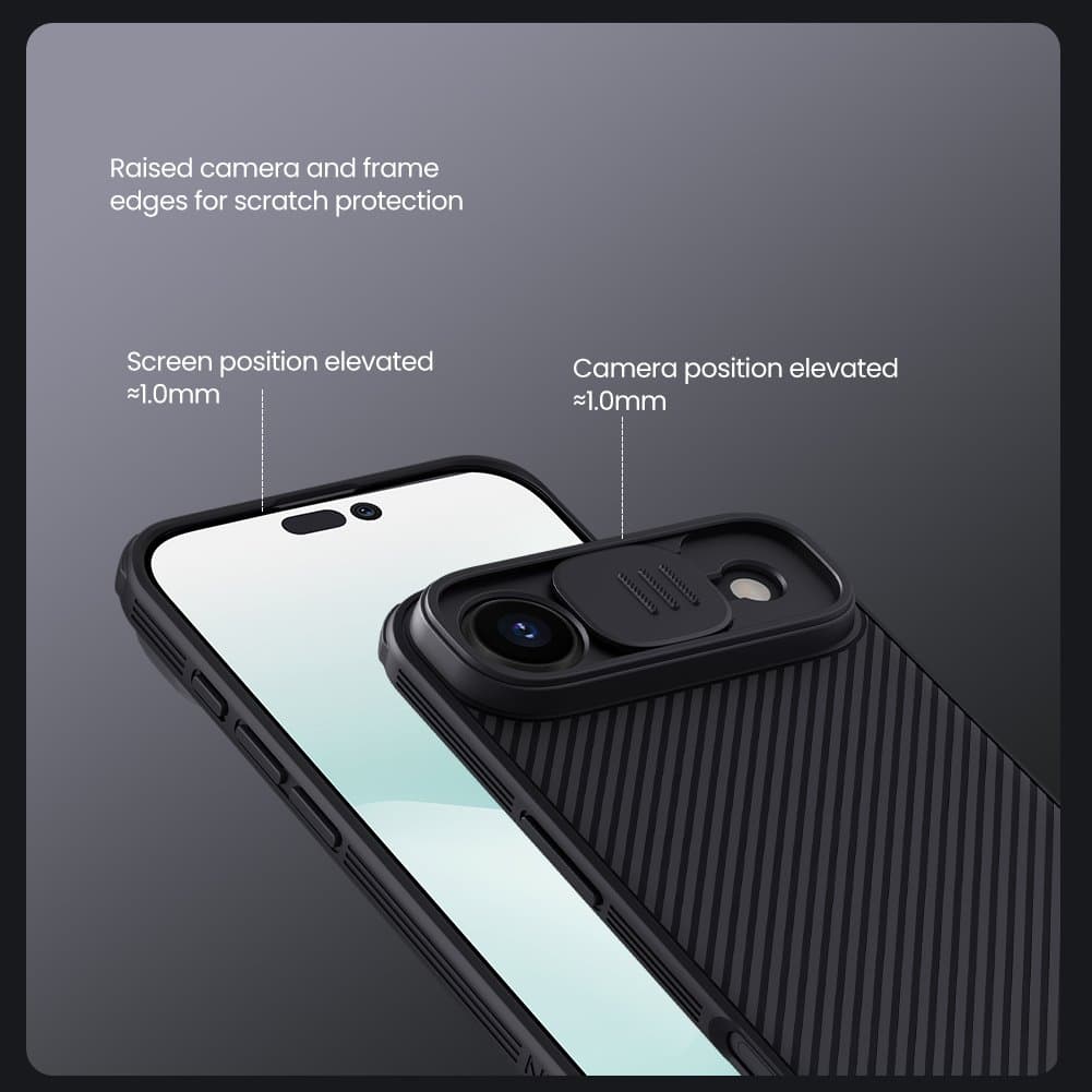 Zadní kryt Nillkin CamShield PRO pro Apple iPhone 17 Air Black - náhled 4