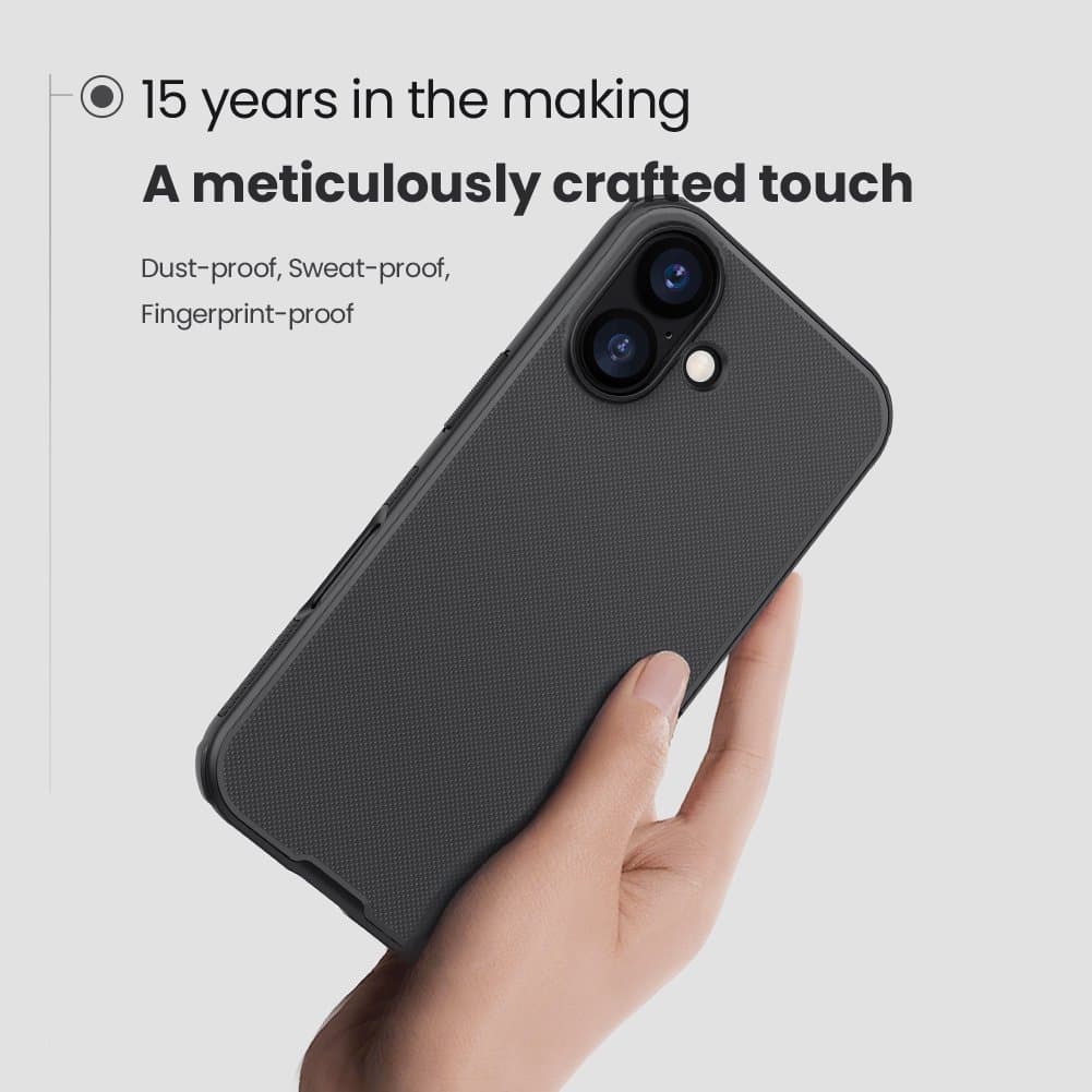 Zadní kryt Nillkin Super Frosted PRO Magnetic pro Apple iPhone 17 Black - náhled 4