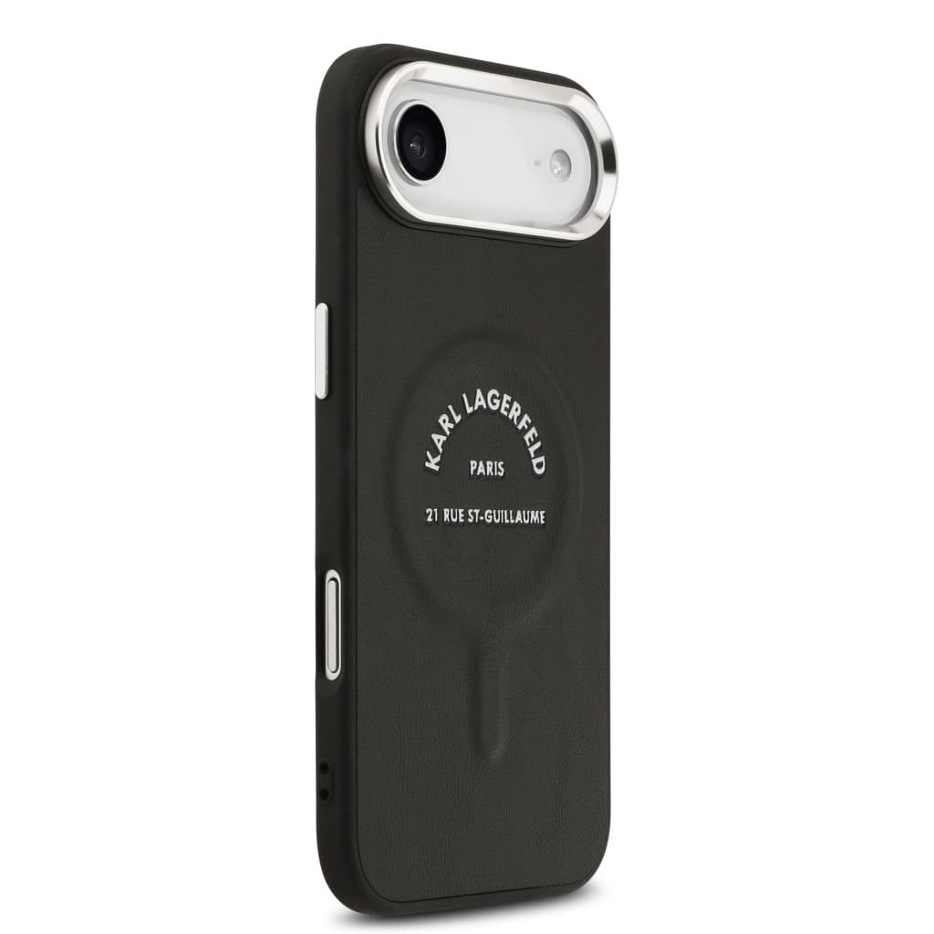 Zadní kryt Karl Lagerfeld PU RSG Logo MagSafe pro iPhone 17 Air Black - náhled 4