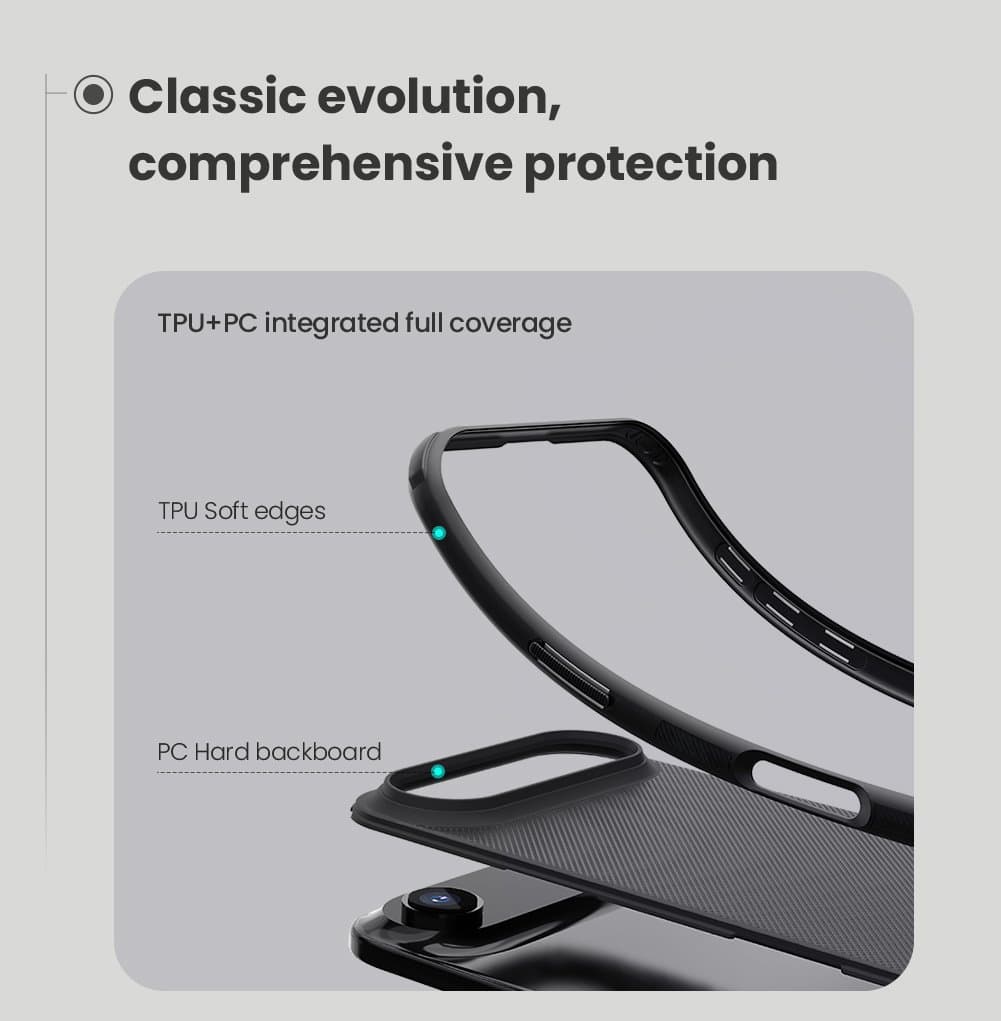 Zadní kryt Nillkin Super Frosted PRO pro Apple iPhone 17 Air Black - náhled 4